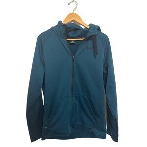 Nike Running Blue Full-Zip Hoodie